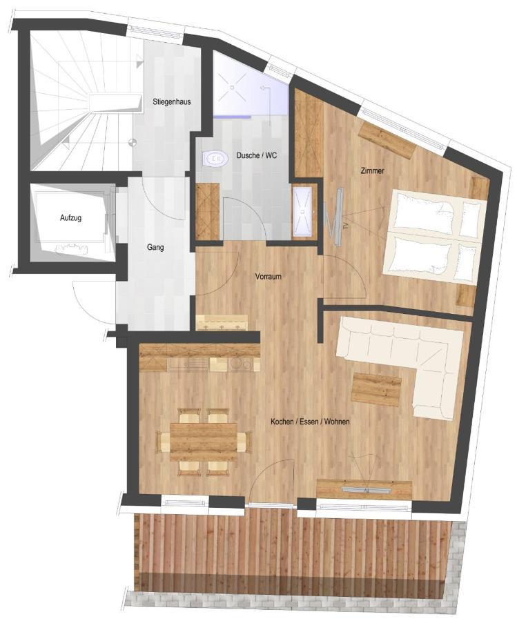 Chalet Nr.121 Pfunds Eksteriør billede